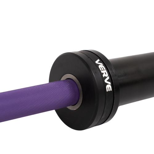 Anytime Fitness Elite Olympic Barbell - Purple - 20kg