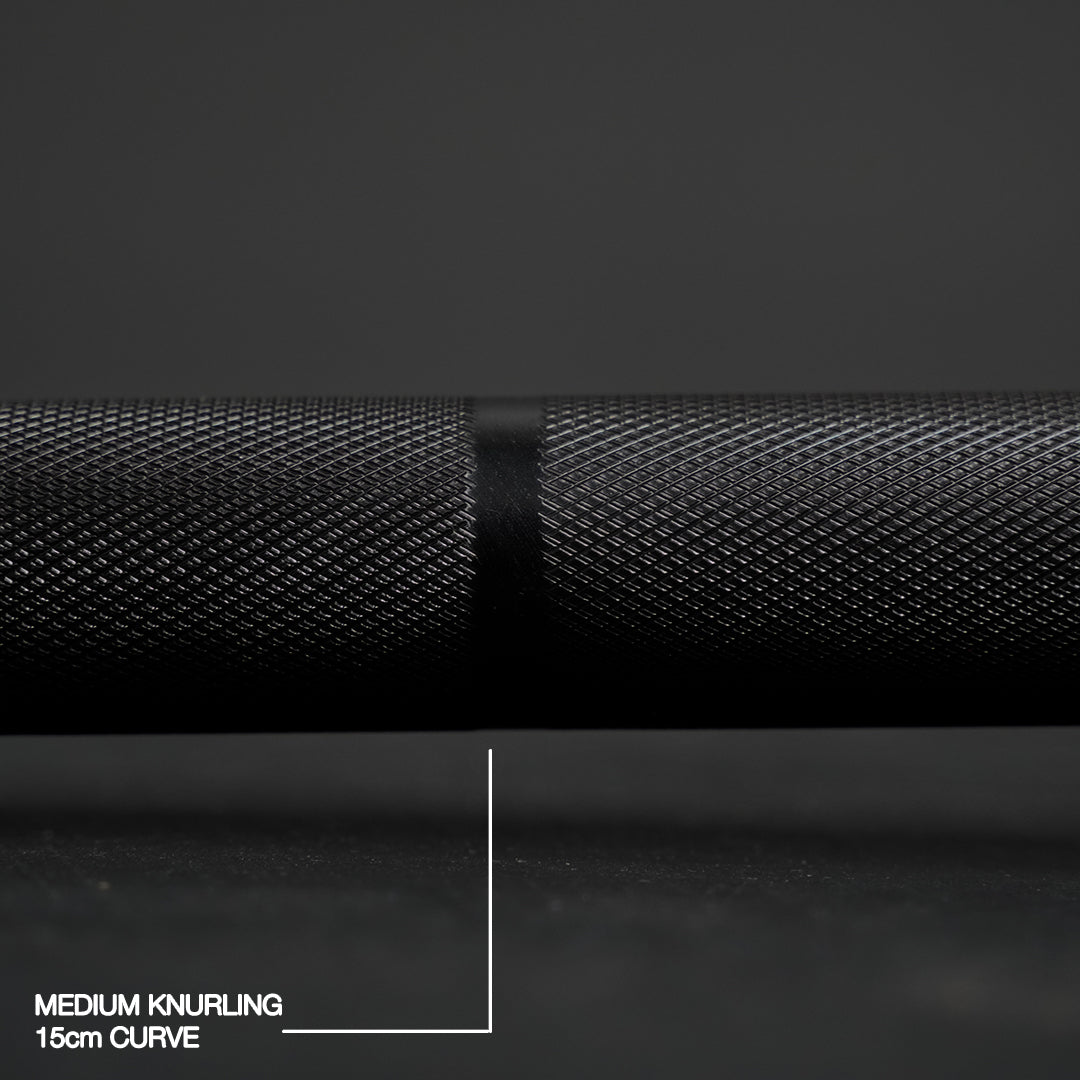 KNURL MARKS FOR EASY HAND PLACEMENT