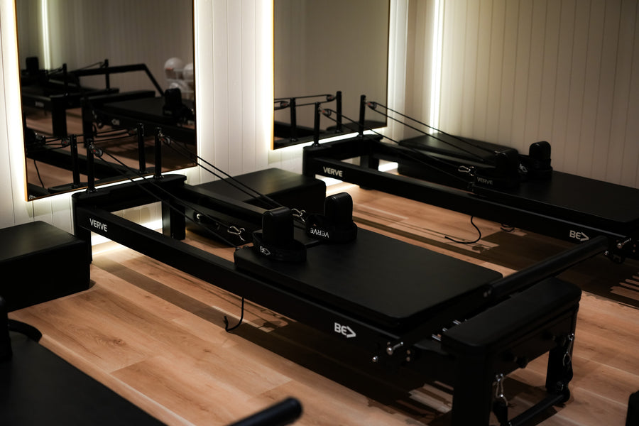 VERVE Flow Pilates Reformer - Black