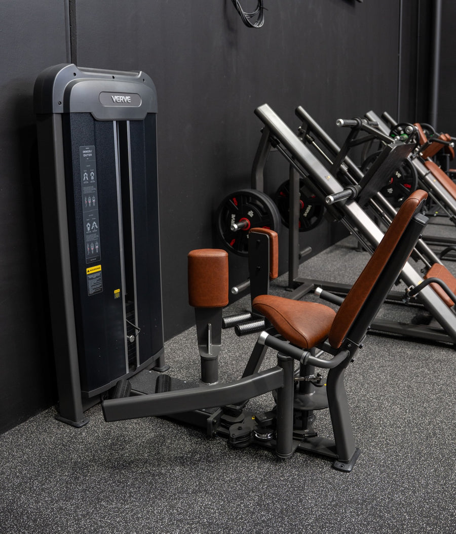 VERVE Pin Loaded Abductor/Adductor (Black) - Makoto Series