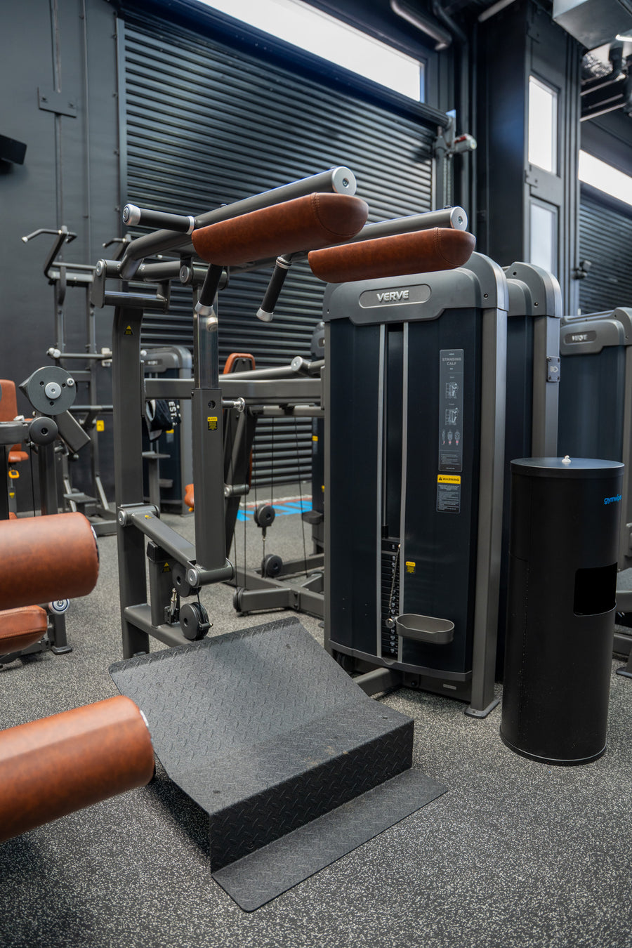 EX DEMO | VERVE Pin Loaded Standing Calf Raise (Black) - Makoto Series