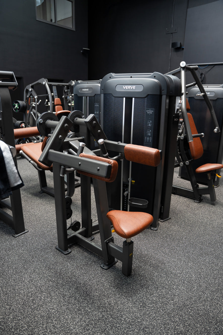VERVE Pin Loaded Lateral Shoulder Raise (Brown) - Makoto Series | MADE TO ORDER