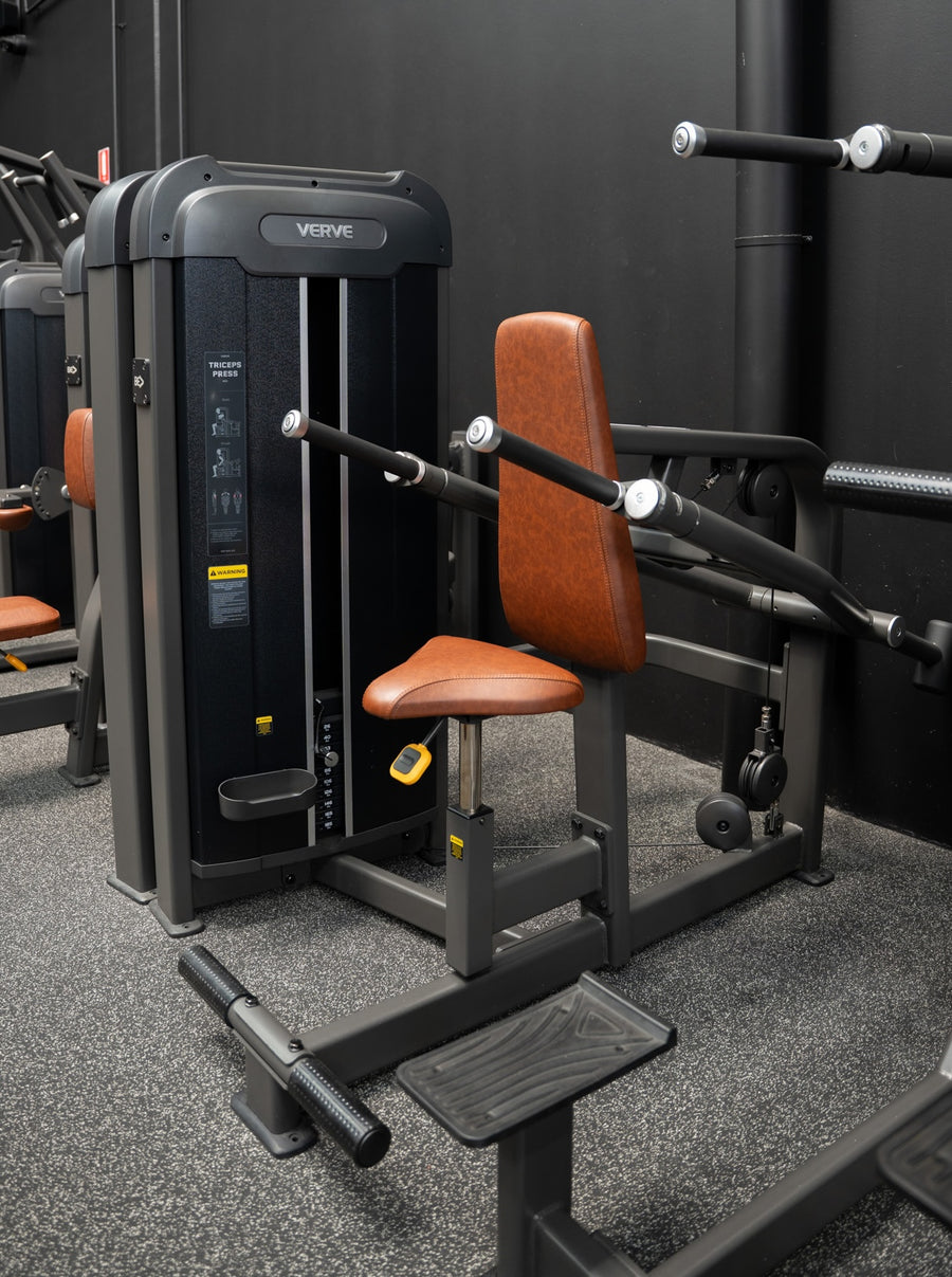 VERVE Pin Loaded Triceps Pushdown (Brown) - Makoto Series | MADE TO ORDER