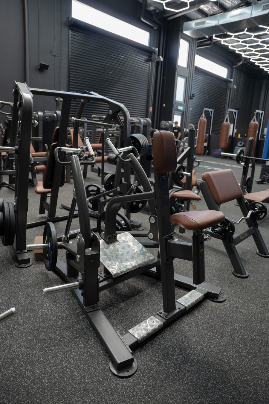 VERVE Plate Loaded Seated Row (Brown) - Makoto Series | MADE TO ORDER