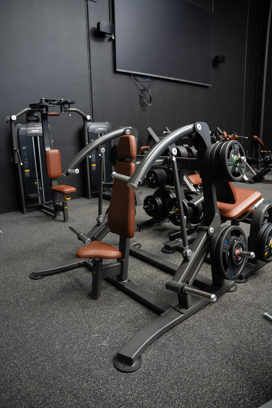 VERVE Plate Loaded Shoulder Press (Black) - Makoto Series | Pre-Order ETA Late July