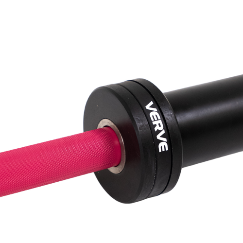 Fernwood Elite Olympic Barbell - Pink - 15kg