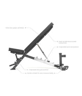 VERVE Commercial Adjustable Bench | Pre-Order ETA Mid May