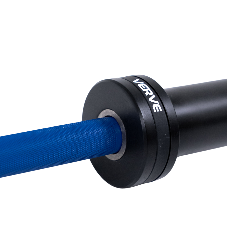 Plus Fitness Elite Olympic Barbell - Blue - 20kg