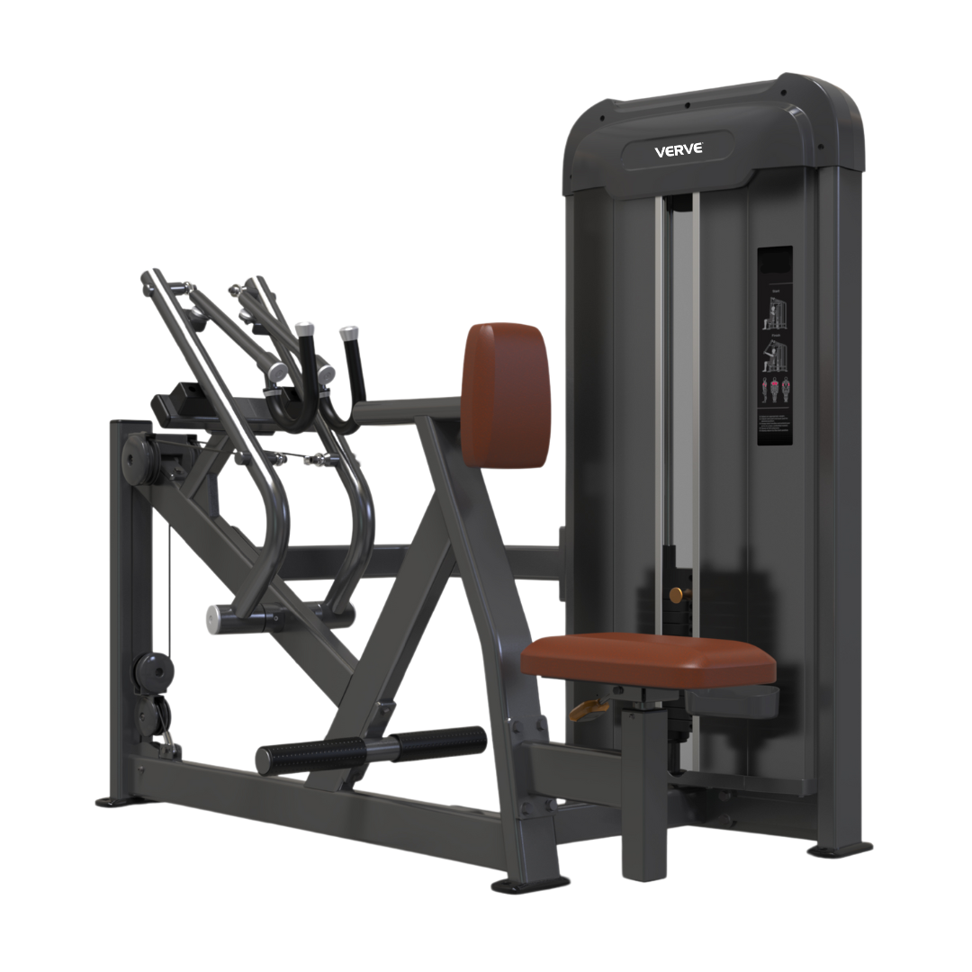 VERVE Pin Loaded Seated Row (Brown) - Makoto Series | MADE TO ORDER
