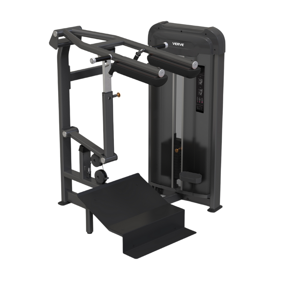 EX DEMO | VERVE Pin Loaded Standing Calf Raise (Black) - Makoto Series