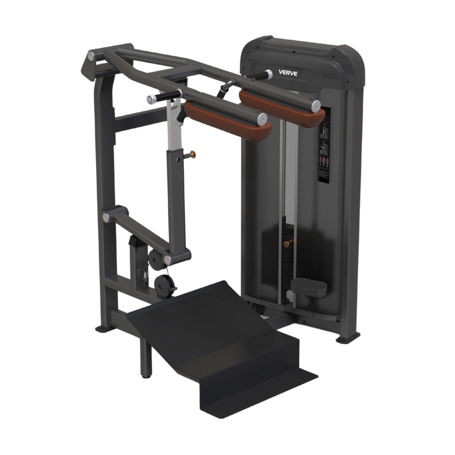 VERVE Pin Loaded Standing Calf Raise (Brown) - Makoto Series | MADE TO ORDER