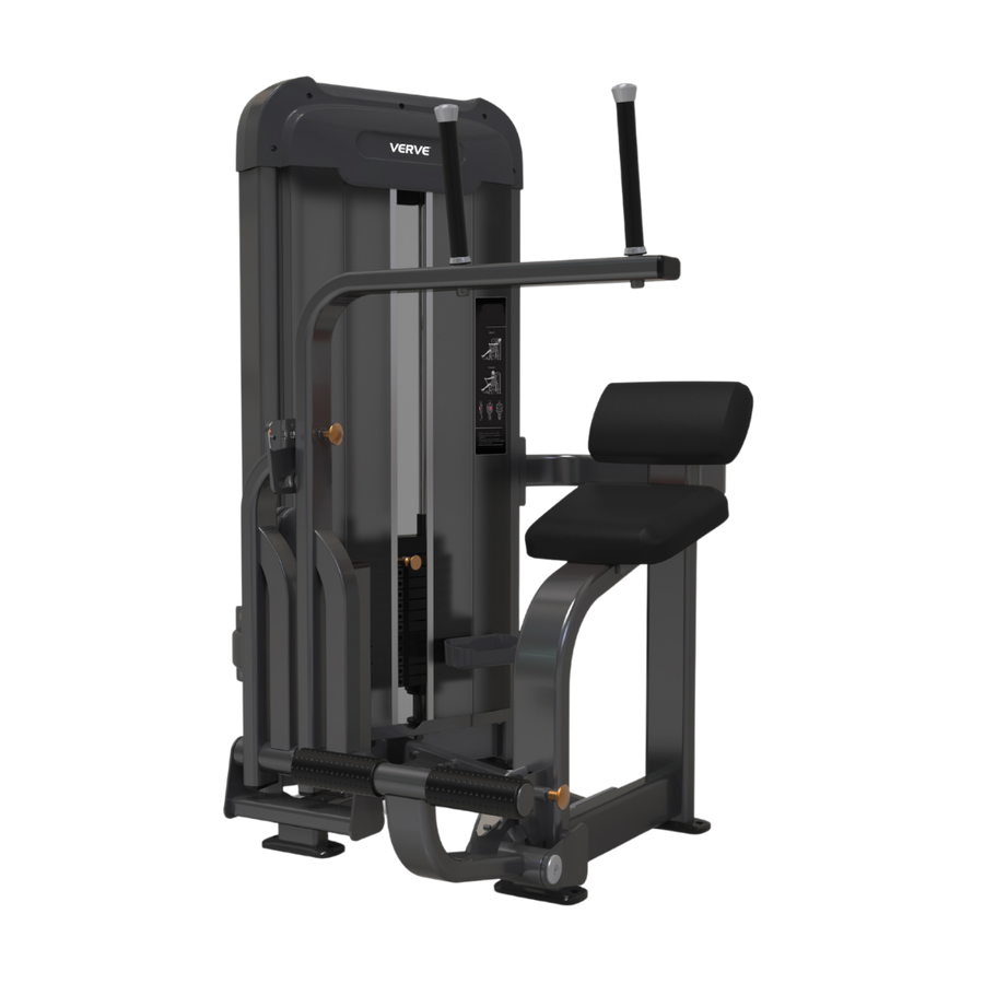 VERVE Pin Loaded Abdominal (Black) - Makoto Series