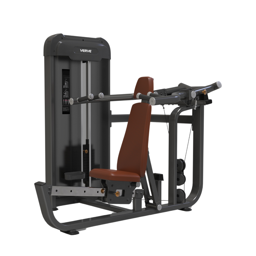 VERVE Pin Loaded Multi Press Chest/Shoulder (Brown) - Makoto Series | MADE TO ORDER