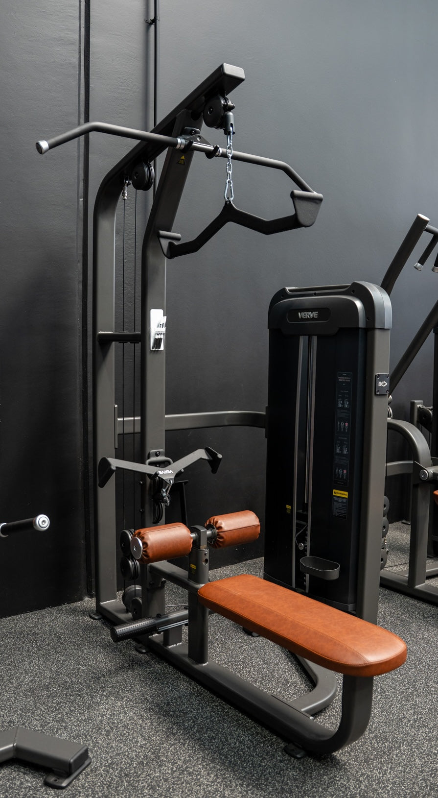 VERVE Pin Loaded Pulldown/Seated Row (Black) - Makoto Series | Pre-Order ETA Late July