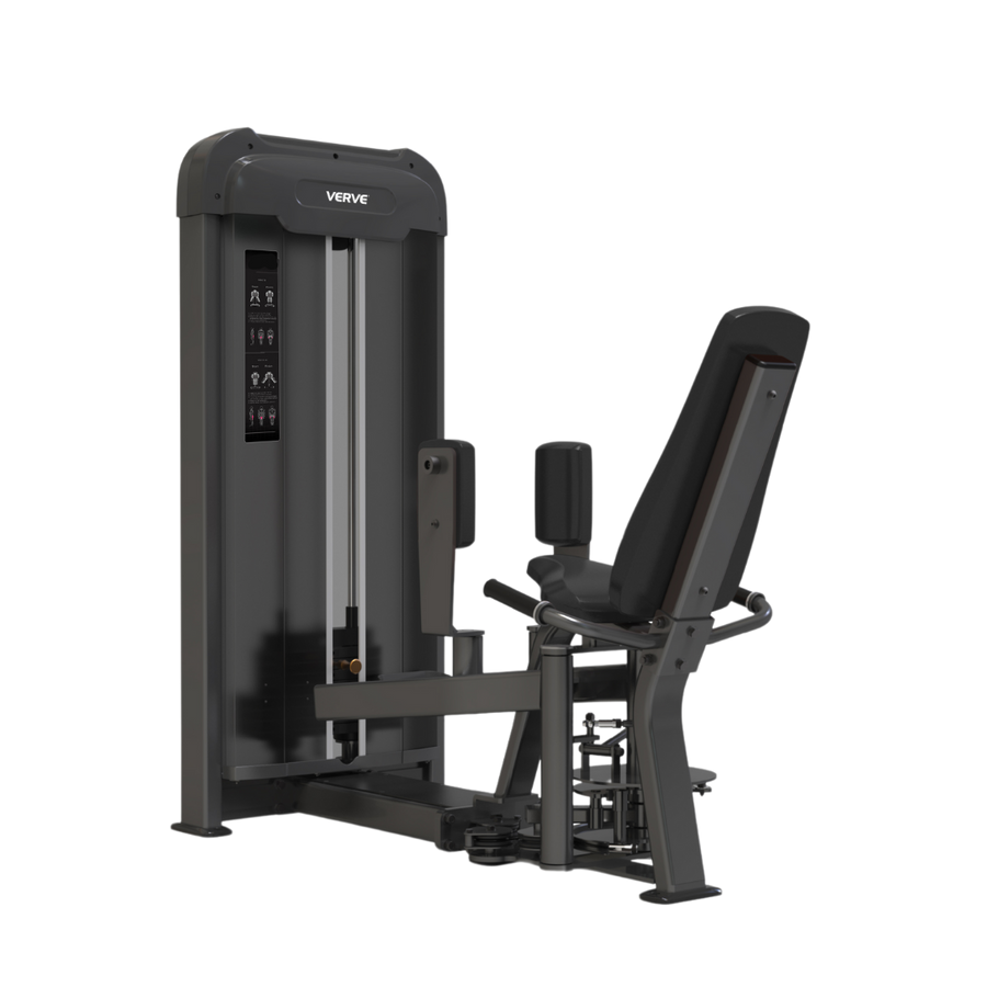 VERVE Pin Loaded Abductor/Adductor (Black) - Makoto Series