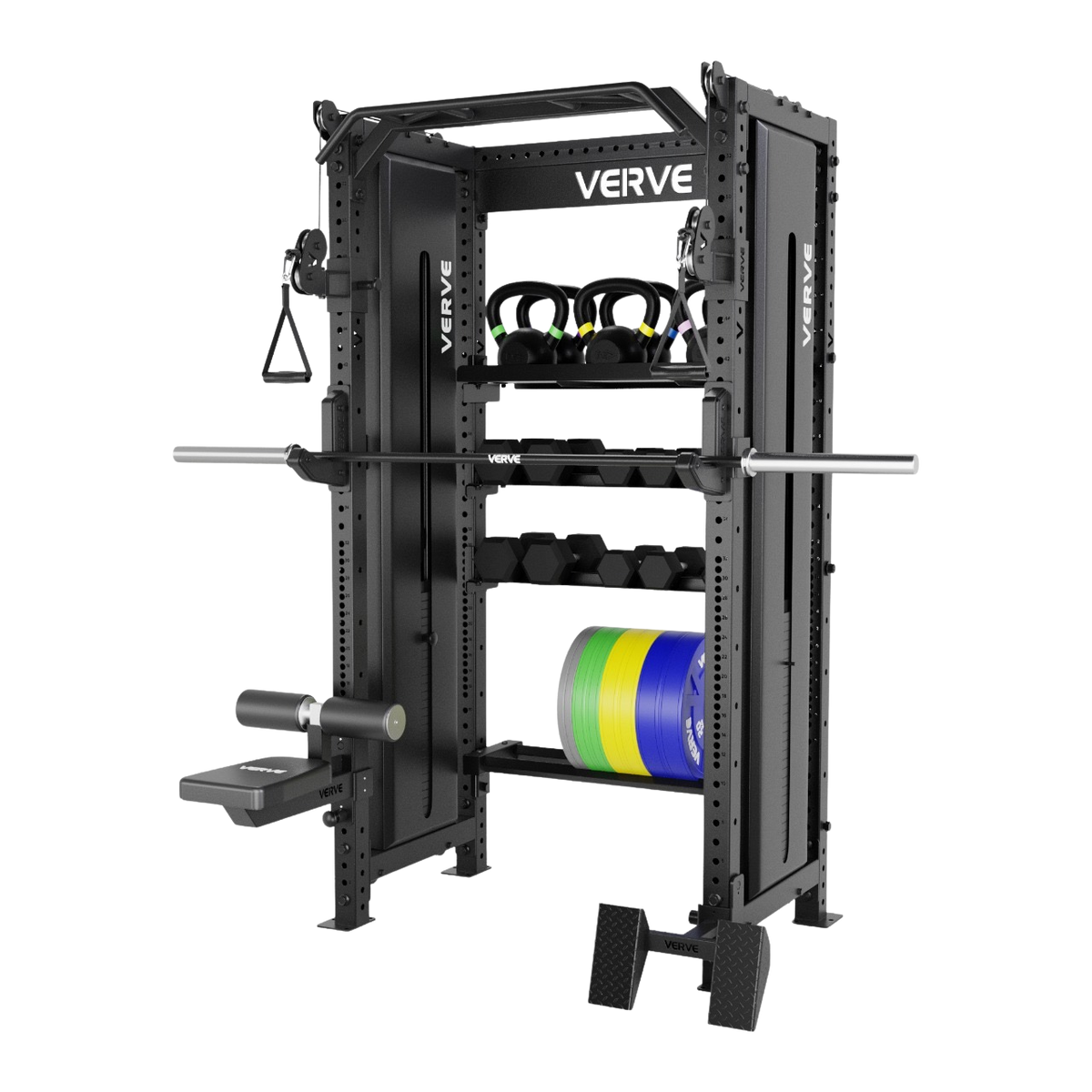 VERVE Loaded Home Gym Bundle - Short (1.95m Tall)