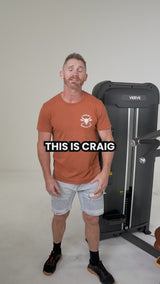 EX DEMO | VERVE Pin Loaded Shoulder Press (Brown) - Makoto Series