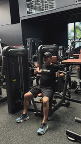 VERVE Pin Loaded Converging Chest Press (Brown) - Makoto Series