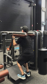 EX DEMO | VERVE Pin Loaded Standing Calf Raise (Black) - Makoto Series