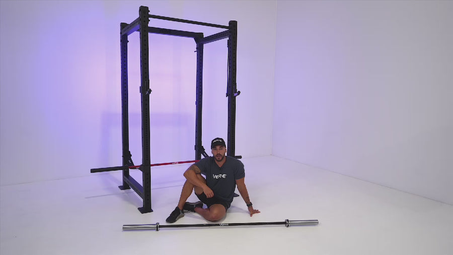 VERVE Elite Olympic Barbell - Black - 20kg