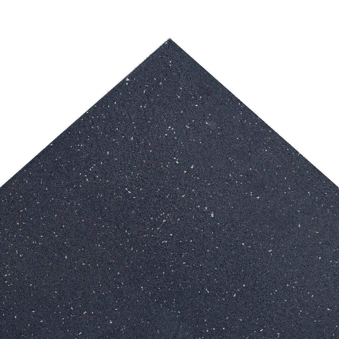 Fire Rated ������ Rubber Gym Flooring - Grey Fleck - 15mm Gym Mats | MADE TO ORDER