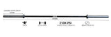 VERVE Elite Olympic Barbell - Black - 15kg