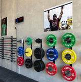 VERVE Wall Mounted Weight Plate Storage Rack